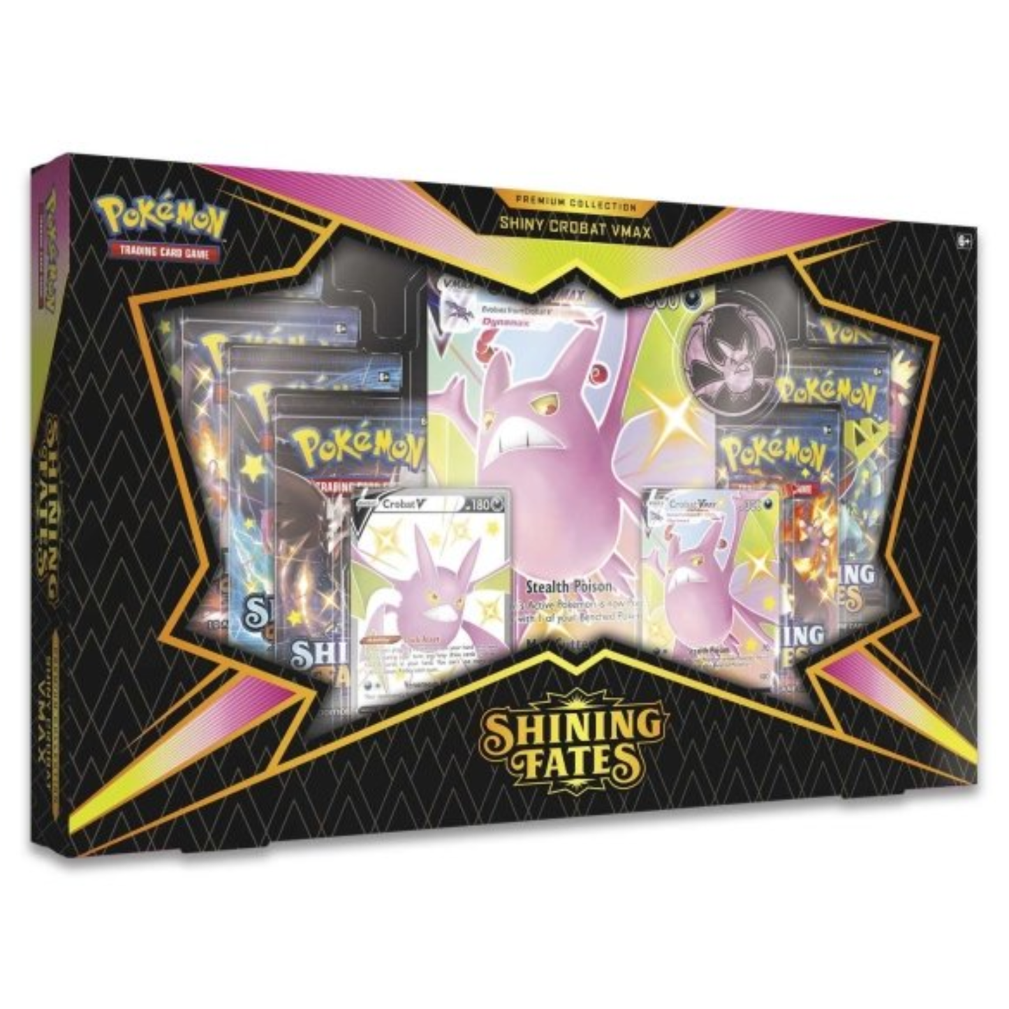 Pokémon TCG: Shining Fates Premium Collection—Shiny Crobat VMAX