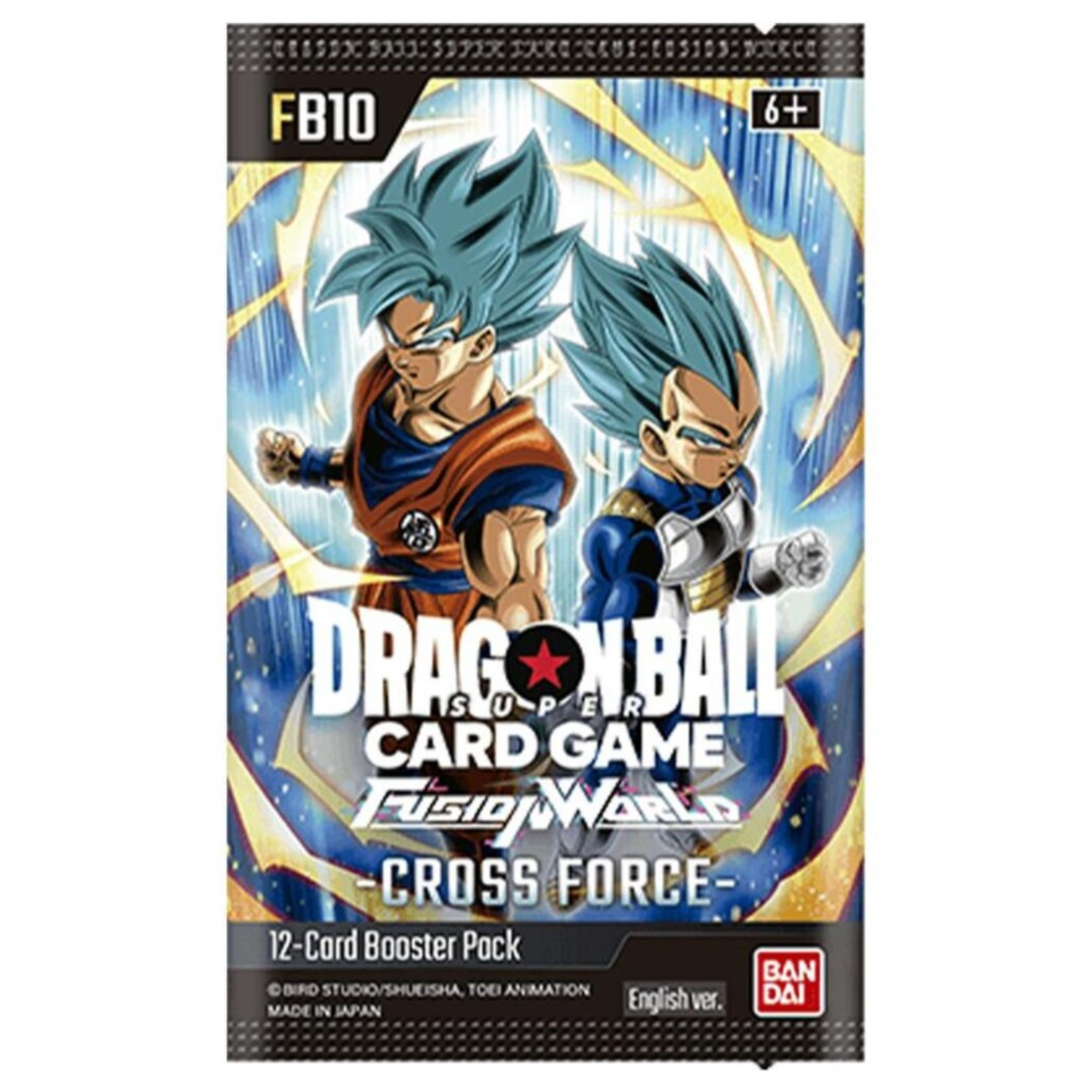 Dragon Ball Super Card GameFusion World: Cross  Force Booster Pack [FB10]