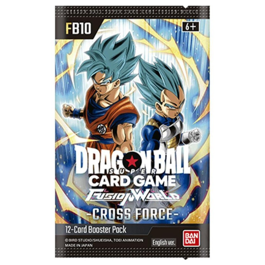 Dragon Ball Super Card GameFusion World: Cross  Force Booster Pack [FB10]