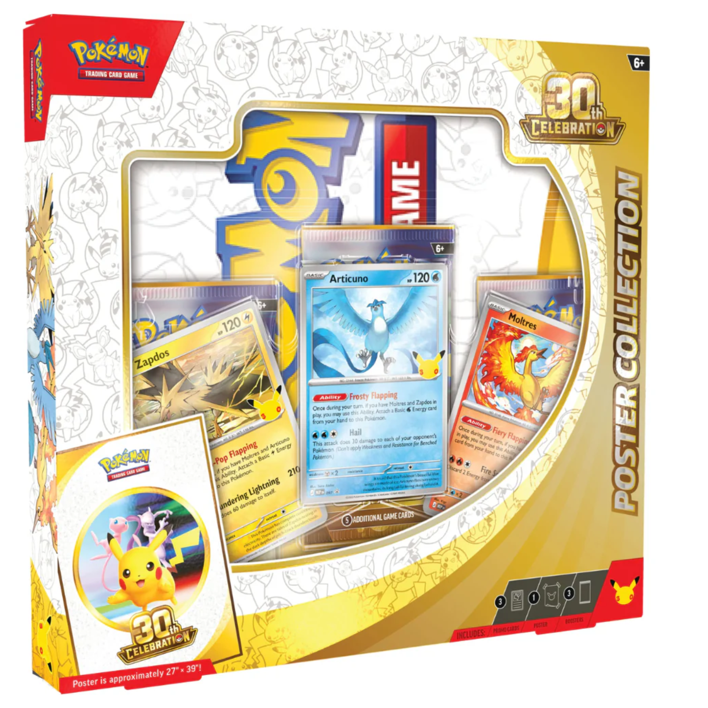 (PRE-ORDER) Pokémon TCG: 30th Celebration Poster Collection