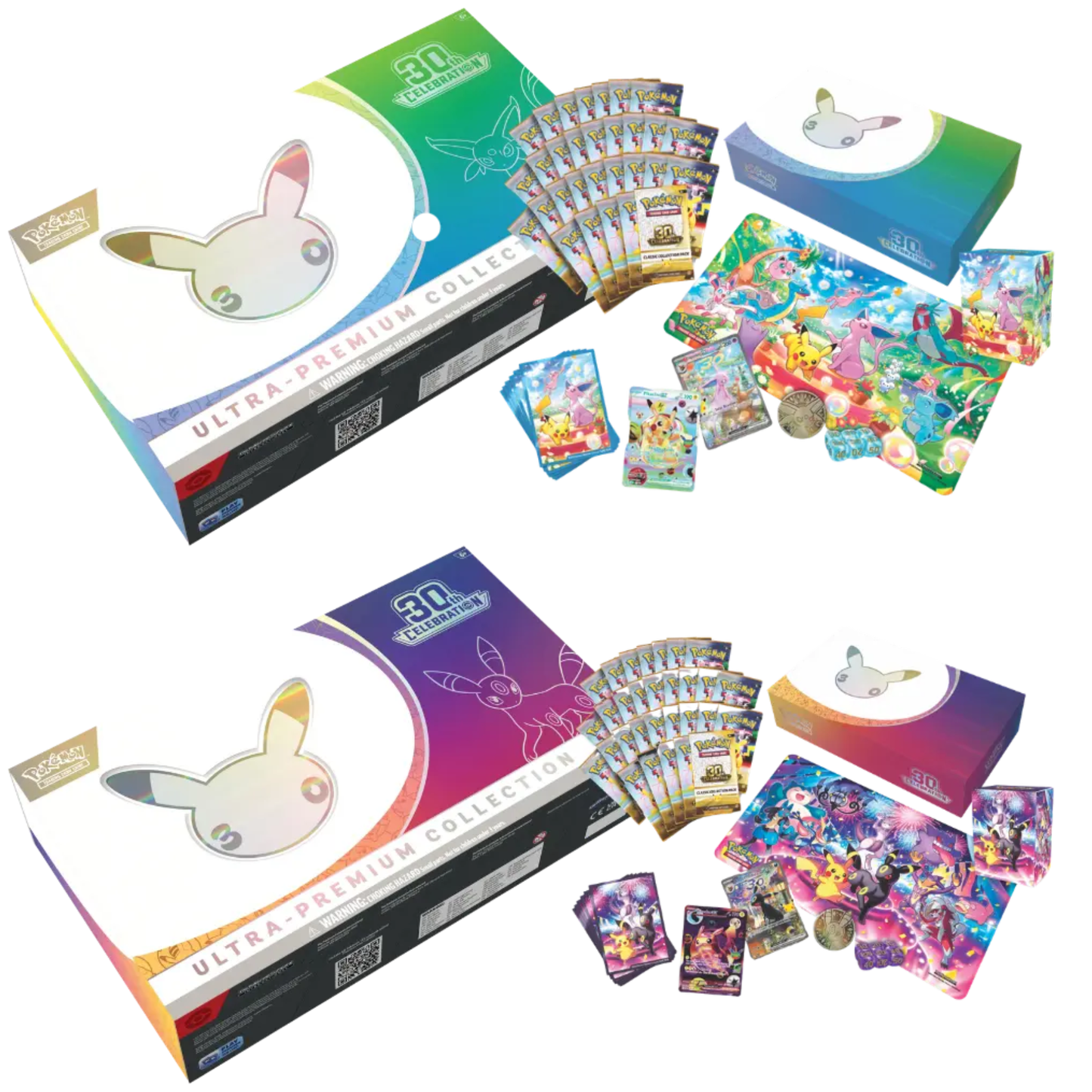 (PRE-ORDER) Pokémon TCG: 30th Celebration Ultra-Premium Collection – Day & Night Bundle