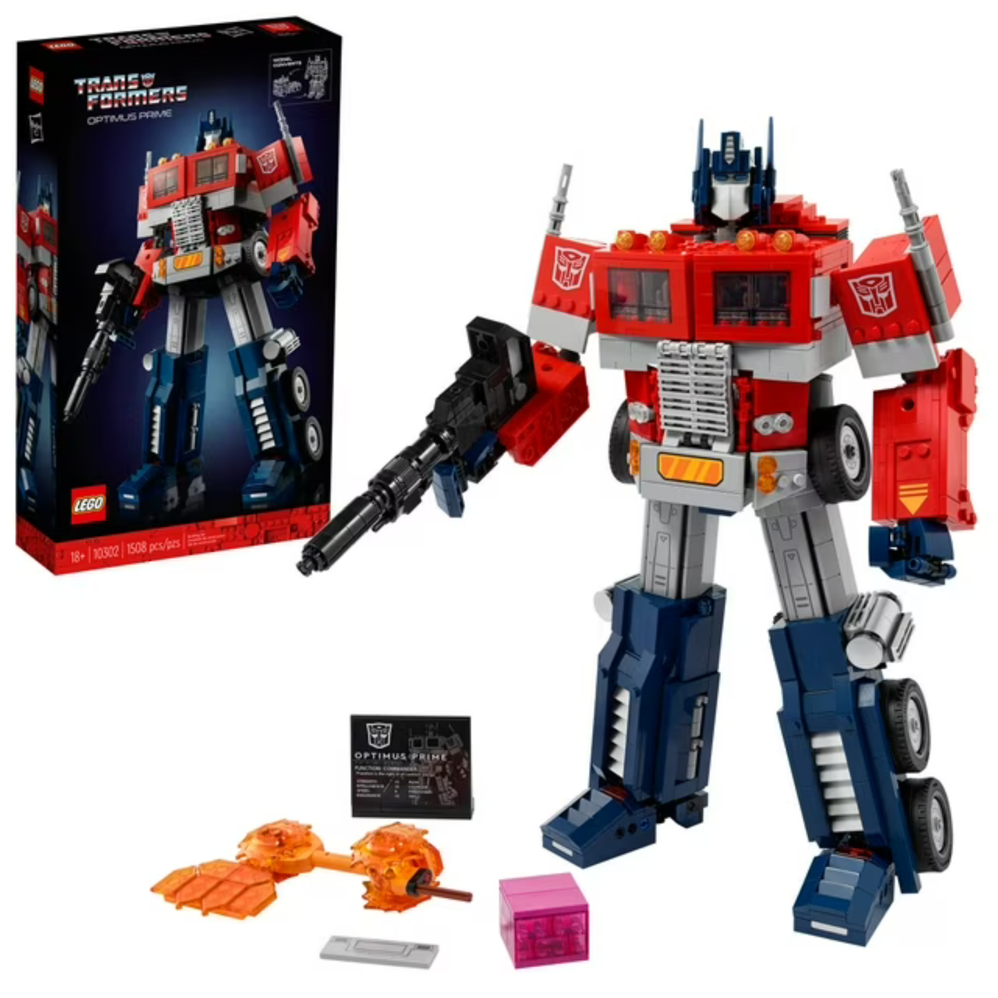 LEGO Icons: Optimus Prime Building Set (10302)