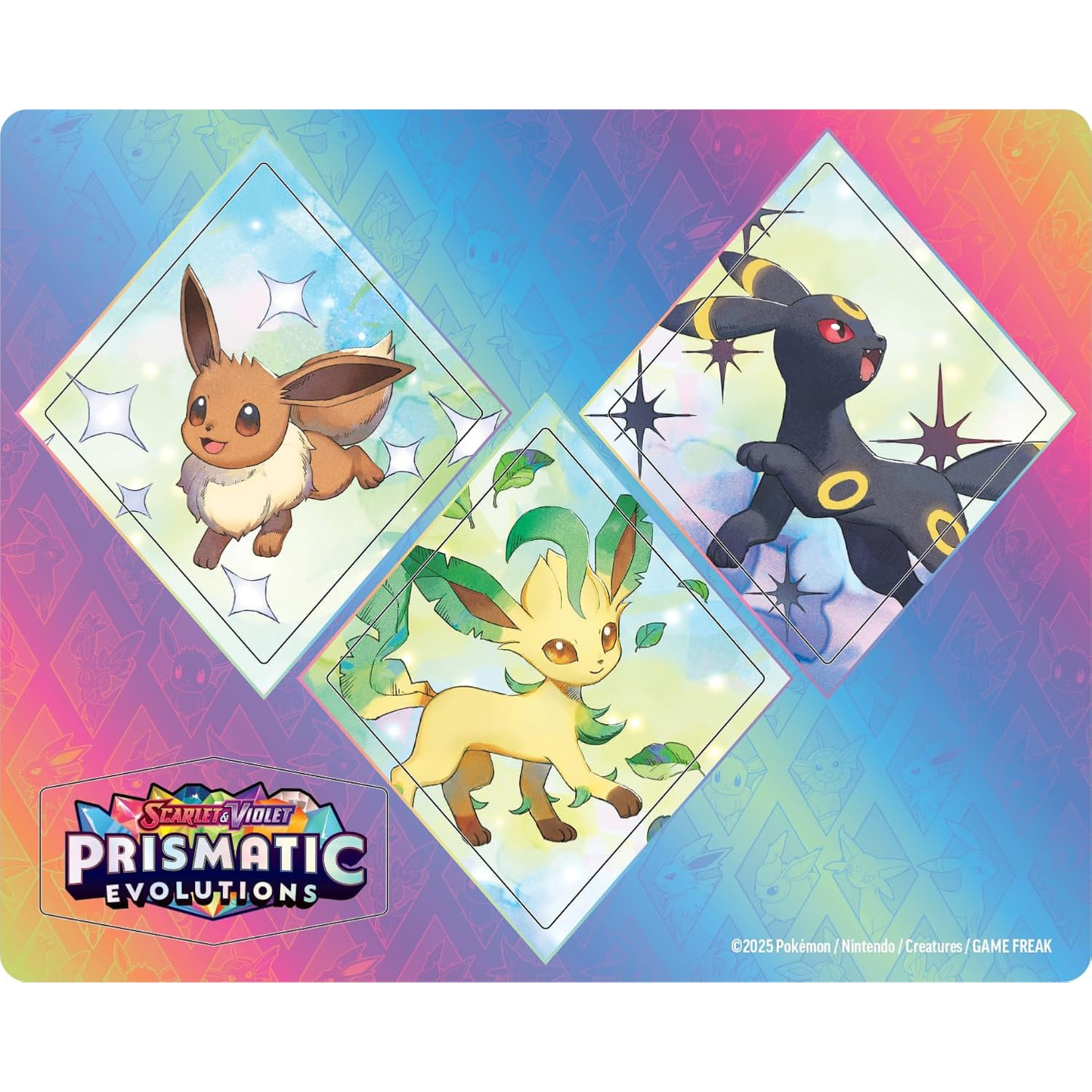 Pokémon TCG: Scarlet & Violet—Prismatic Evolutions Tech Sticker Collection - Leafeon