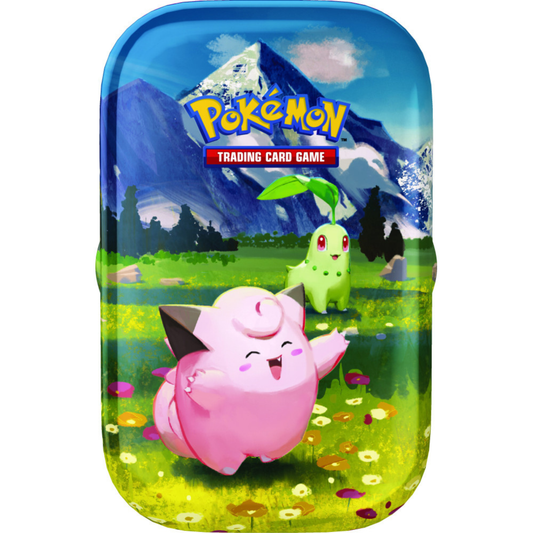 Pokémon TCG: Mega Evolution—Ascended Heroes Mini Tin - Clefairy & Chikorita