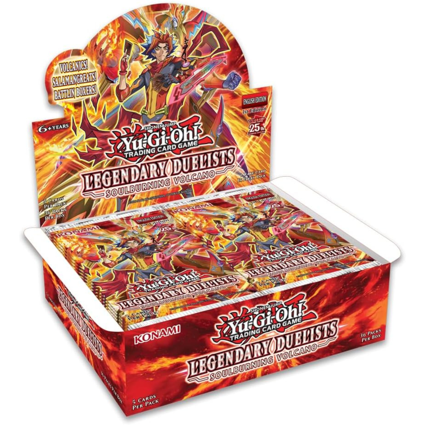 YU-GI-OH! Legendary Duelists: Soulburning Volcano Booster Box