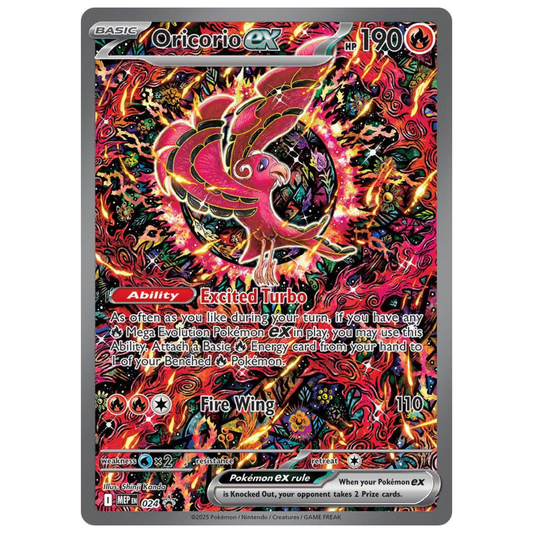 Pokémon TCG: Oricorio EX #24 – Promo Single Card