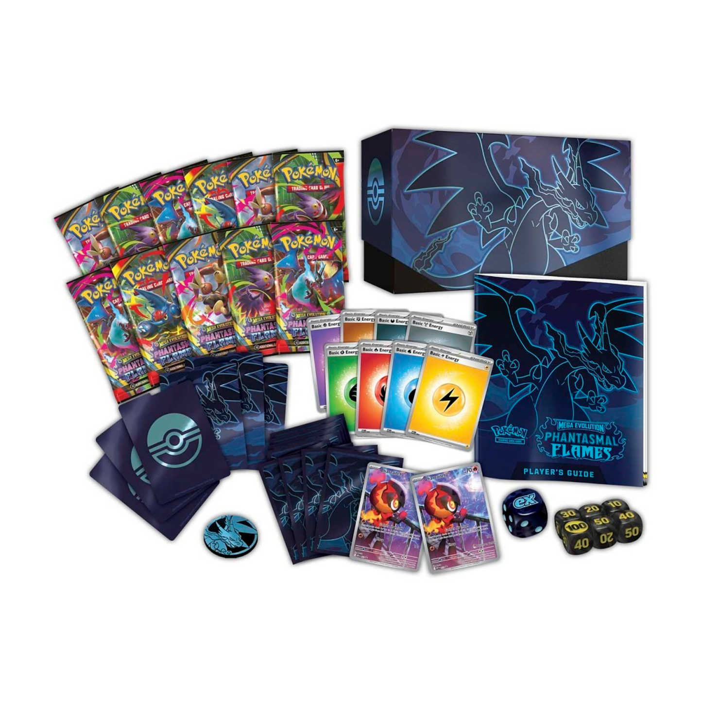 Pokémon TCG: Mega Evolution Phantasmal Flames Elite Trainer Box