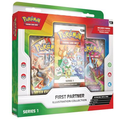 Pokémon TCG First Partner Illustration Collection Series 1