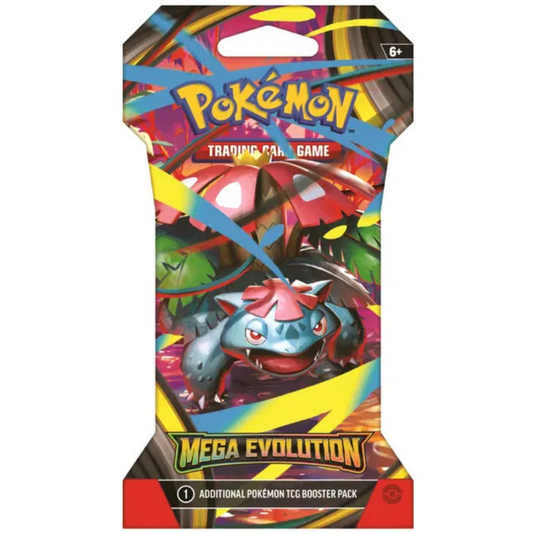 Pokémon TCG: Mega Evolution Sleeved Booster Pack (Venusaur) - 10 Cards