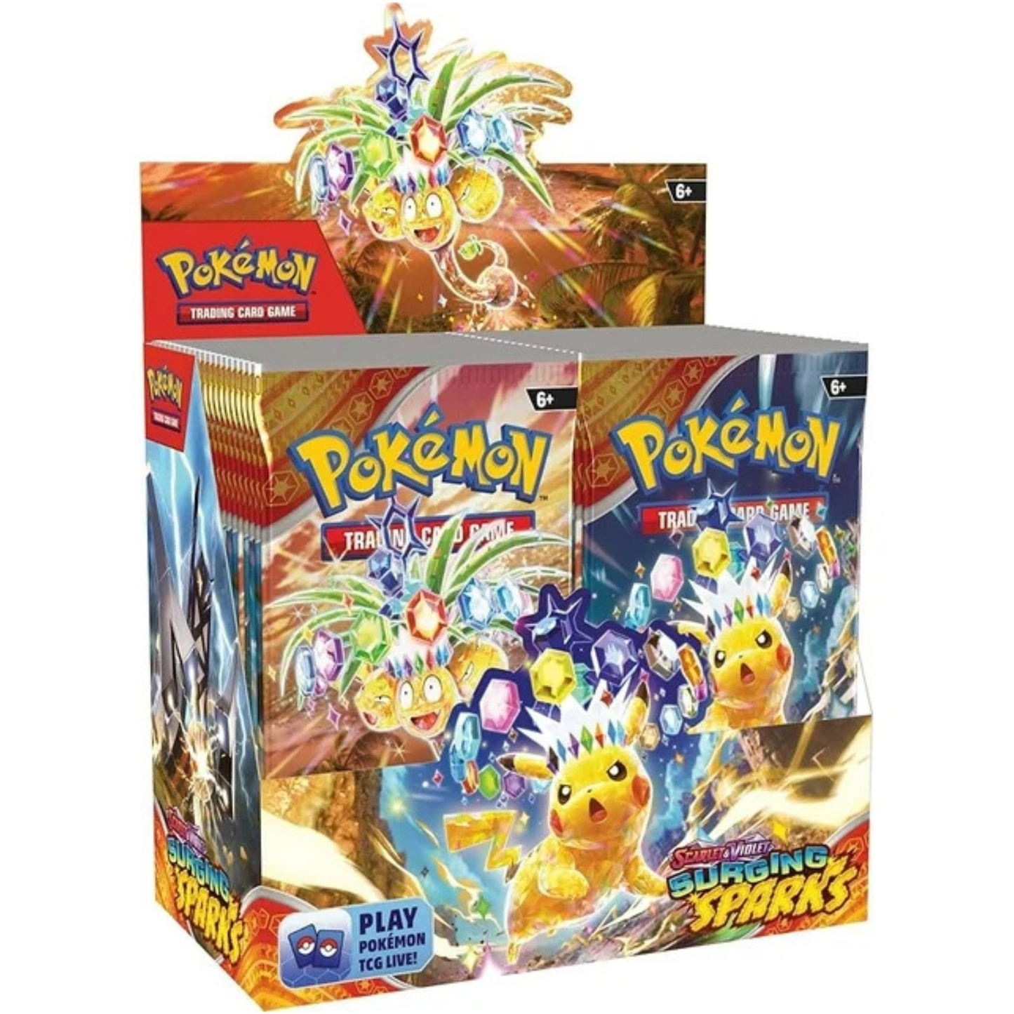 Pokémon TCG: Scarlet & Violet - Surging Sparks Booster Box