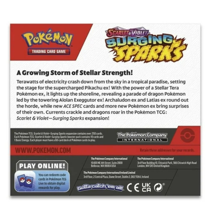 Pokémon TCG: Scarlet & Violet - Surging Sparks Booster Box