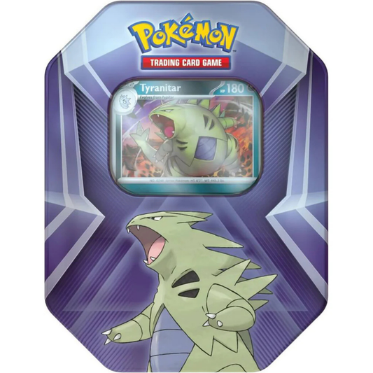 Pokémon TCG: Tyranitar Triple Whammy Tin