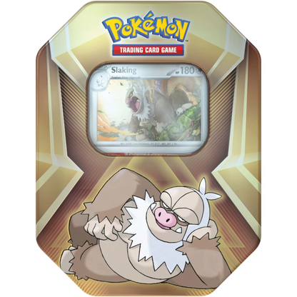 Pokémon TCG: Slaking Triple Whammy Tin