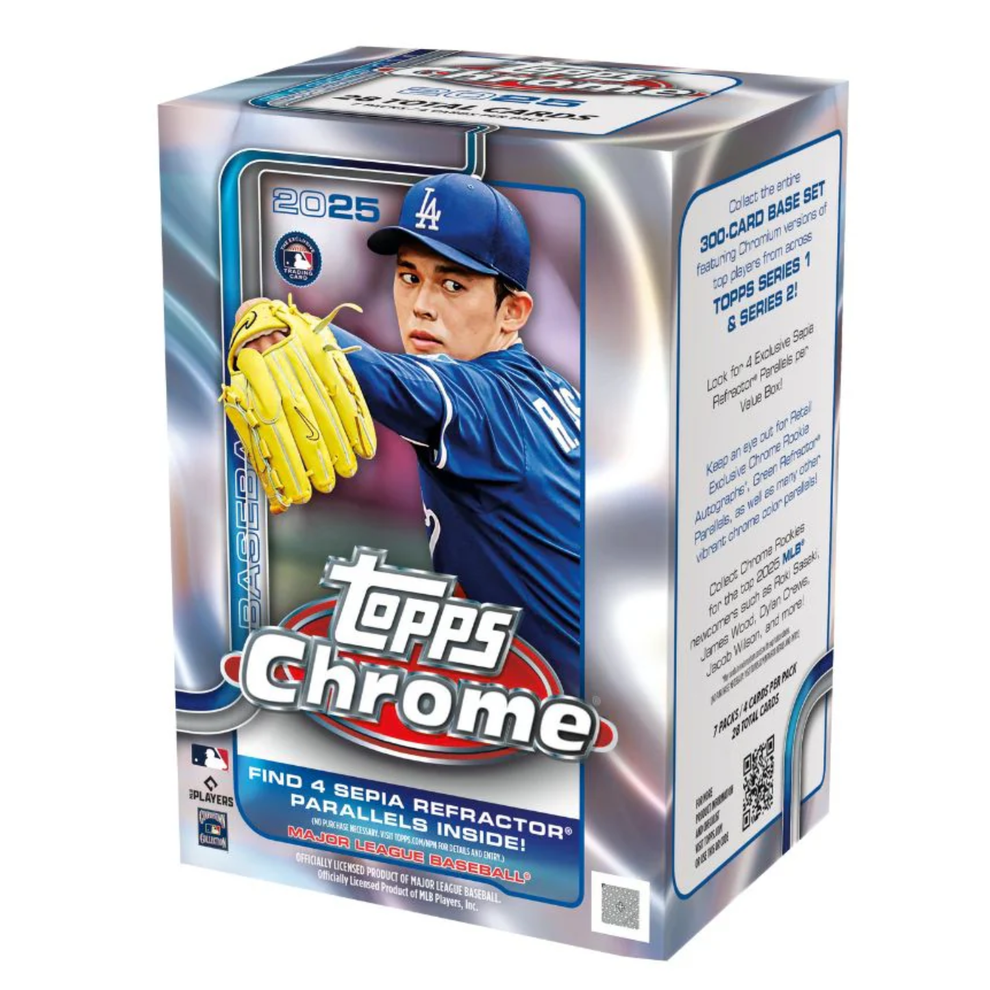 2025 Topps Chrome MLB Baseball Value Box