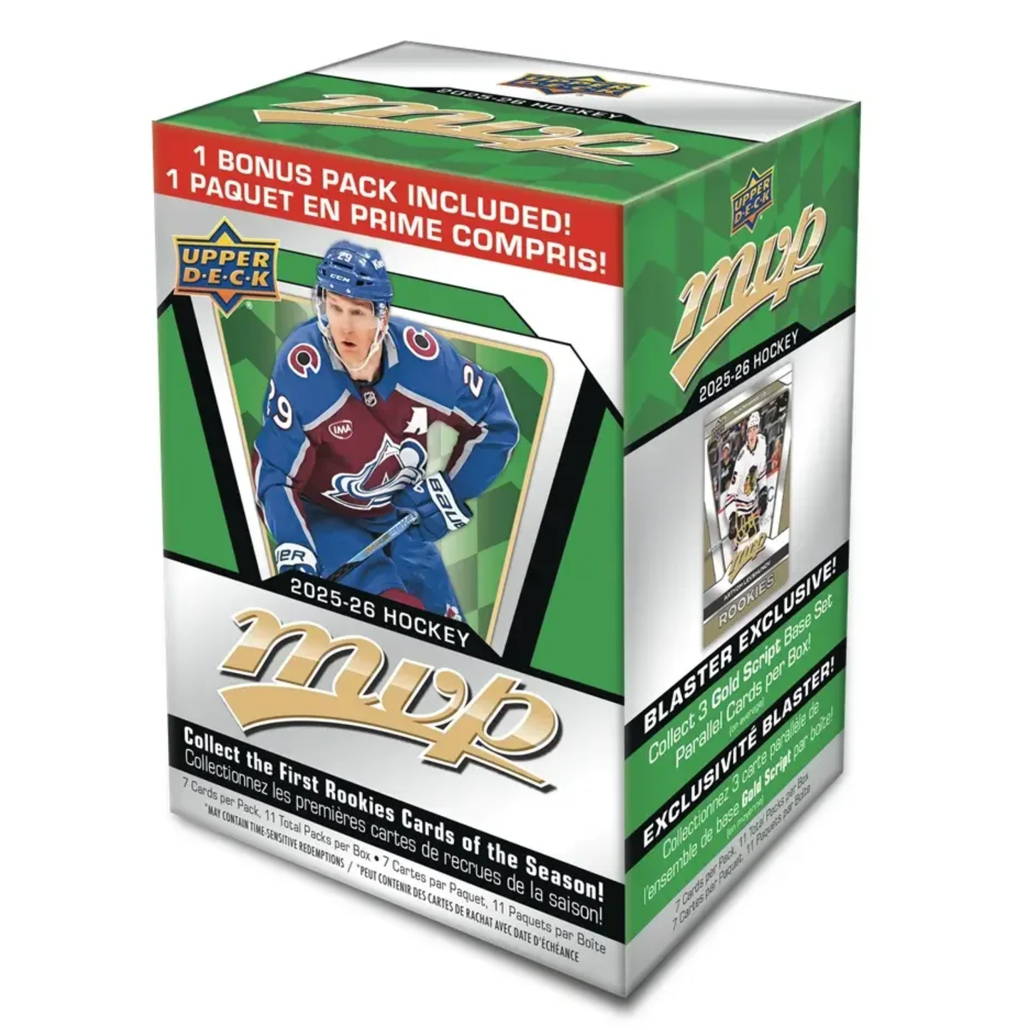 2025-26 Upper Deck MVP Hockey Blaster Box