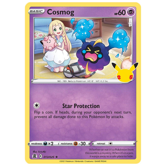 Pokémon TCG: Cosmog #13 – Celebrations Single Card