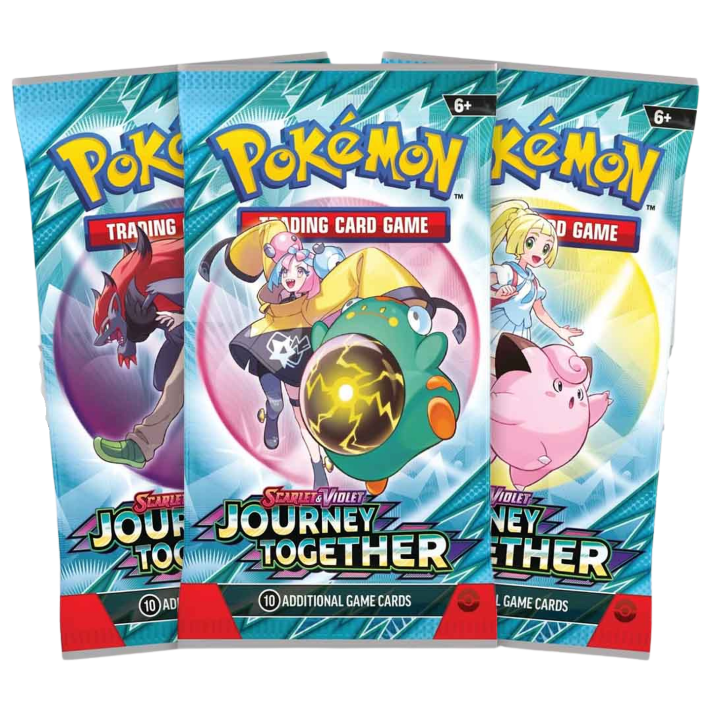 Pokémon TCG: Scarlet & Violet - Journey Together Three Booster Packs & Scrafty Promo Card