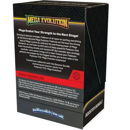 Pokémon TCG: Mega Evolution Booster Bundle