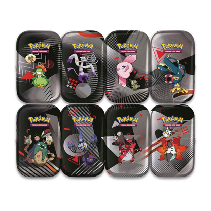 Pokemon TCG: Scarlet & Violet 10.5: Unova Mini Tin Display (8 Units - One of Each)