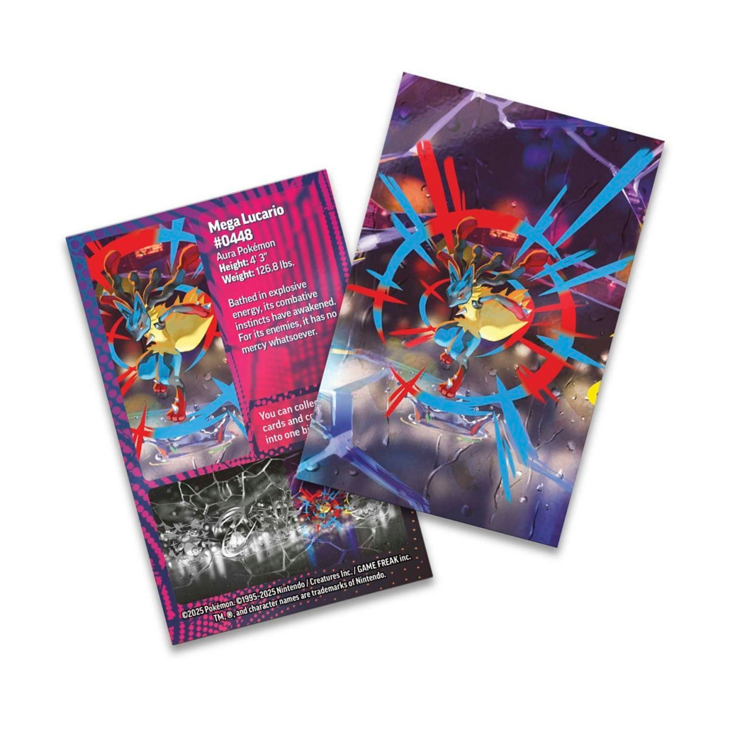 Pokémon TCG: Mega Heroes Mini Tin – Mega Lucario