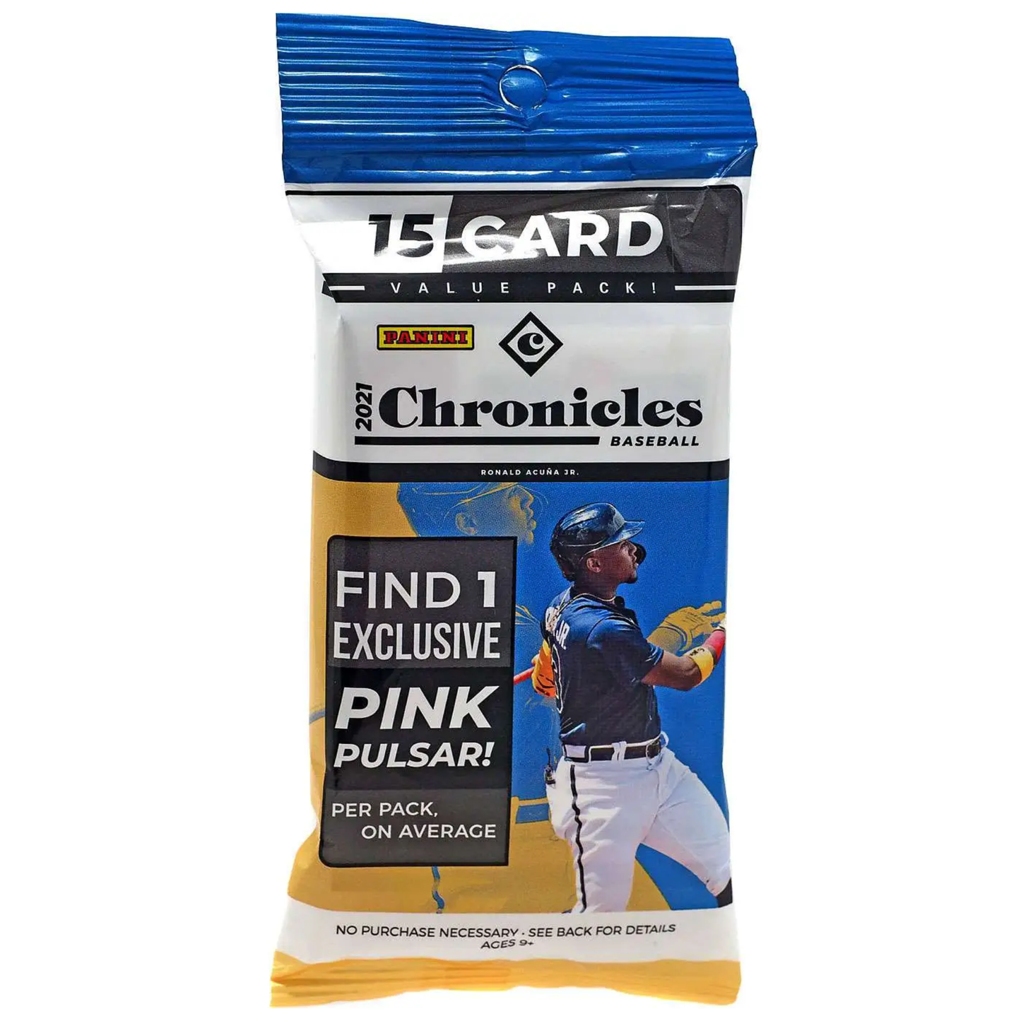 2021 Panini Chronicles Baseball Value Pack (15 Cards)