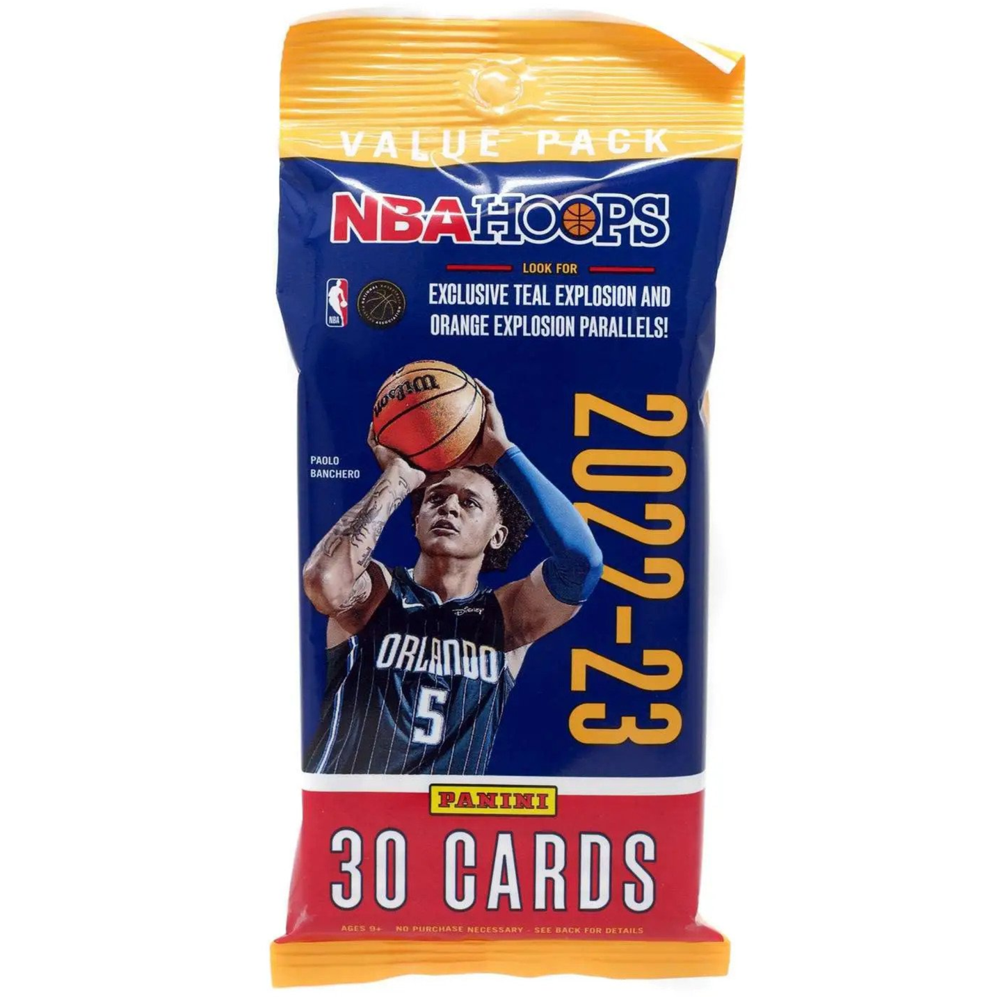 2022-23 Panini NBA Hoops Basketball Value Pack (30 Cards)