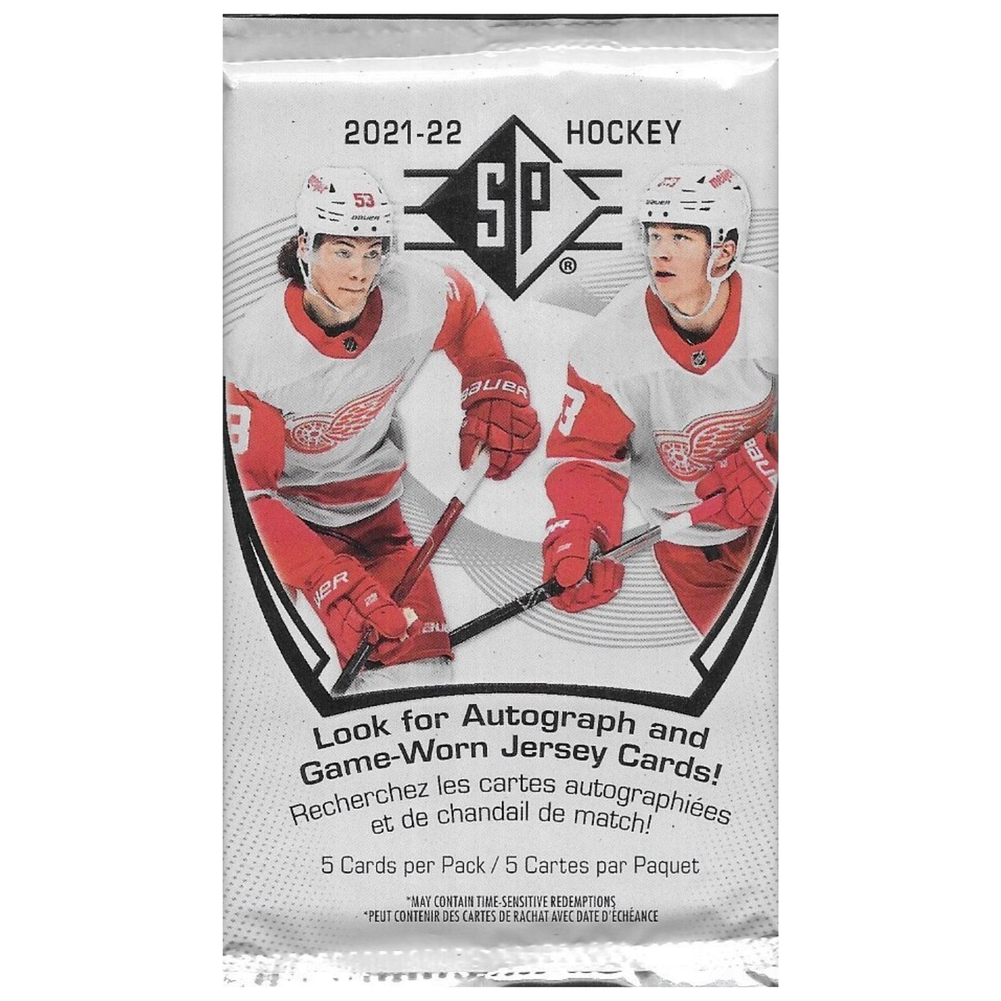 2021-22 Upper Deck SP Hockey Pack (5 Cards)