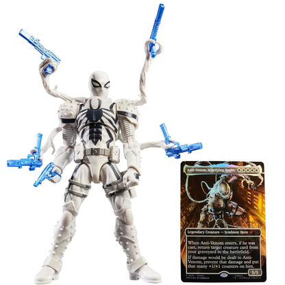Marvel Legends: Magic: The Gathering Agent Anti-Venom Action Figure