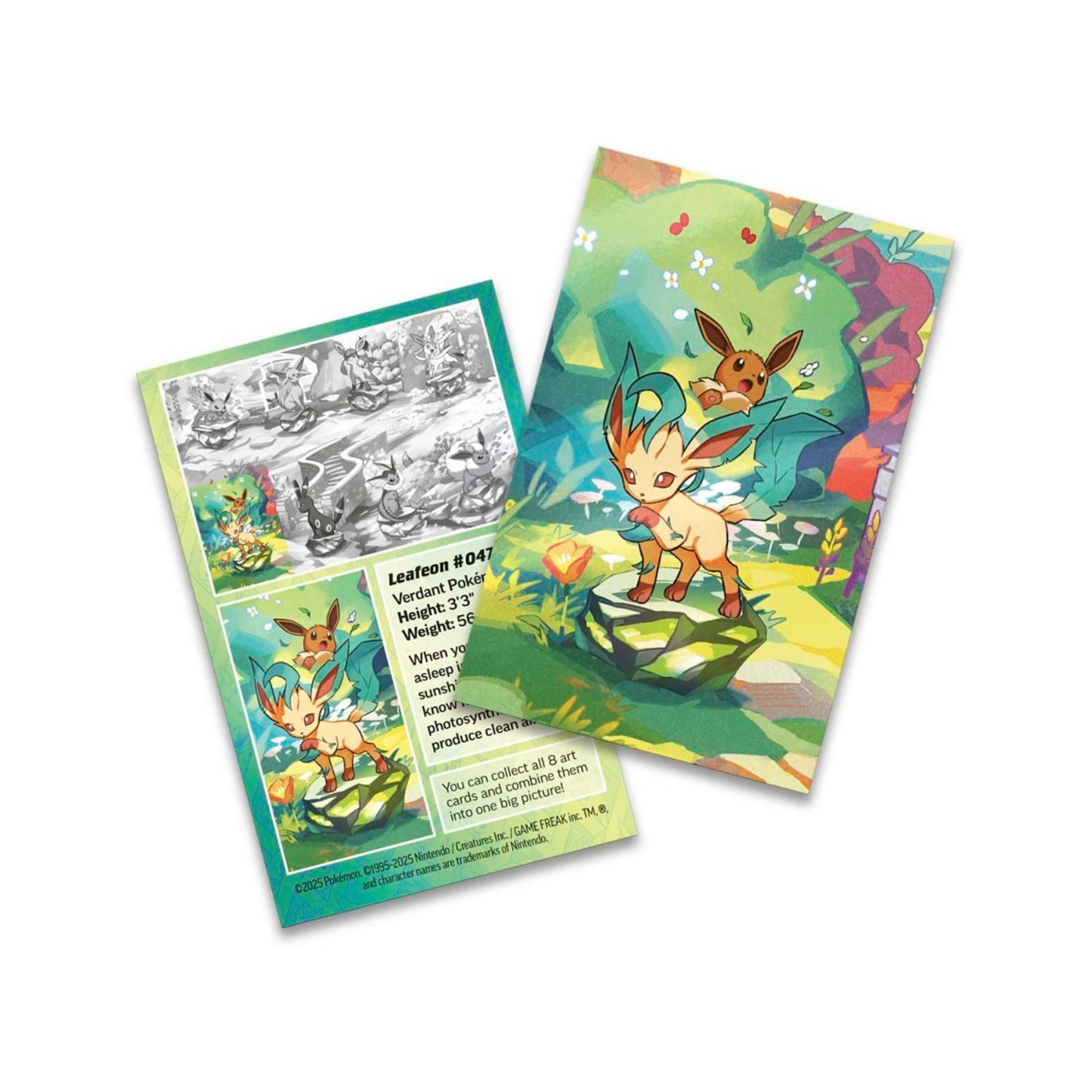 Pokémon TCG: Scarlet & Violet —Prismatic Evolutions Mini Tin - Leafeon