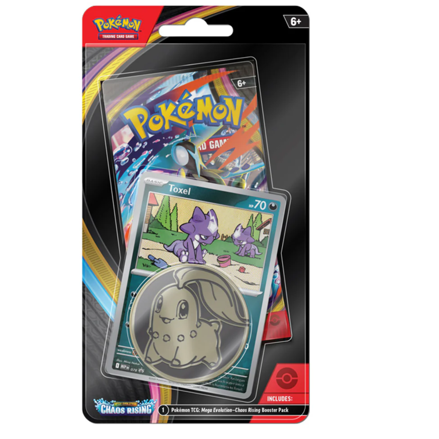 Pokémon TCG: Mega Evolution - Chaos Rising Checklane Blister Pack