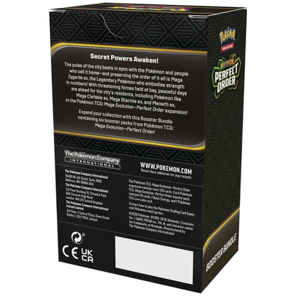 Pokémon TCG: Mega Evolution-Perfect Order Booster Bundle