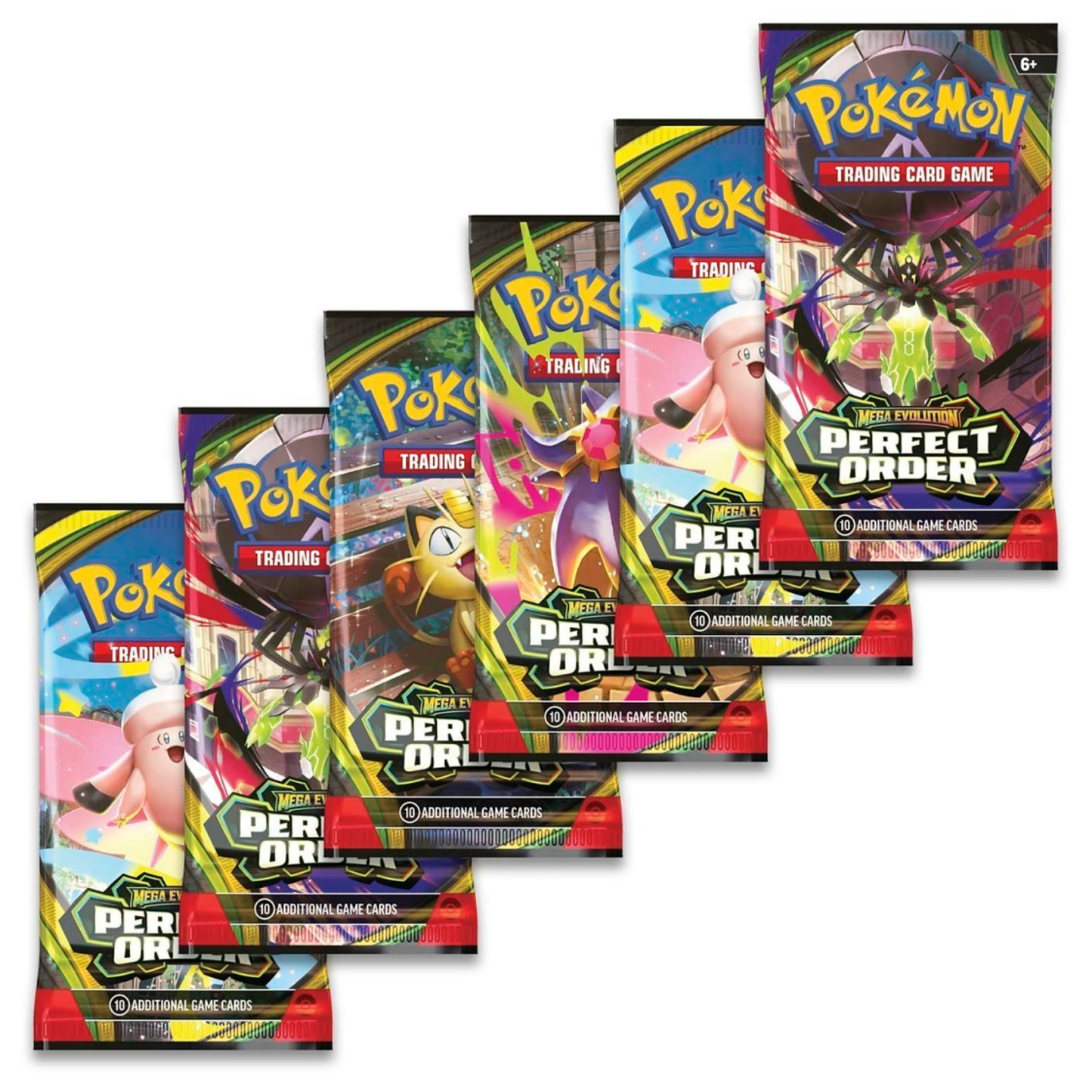 Pokémon TCG: Mega Evolution-Perfect Order Booster Bundle