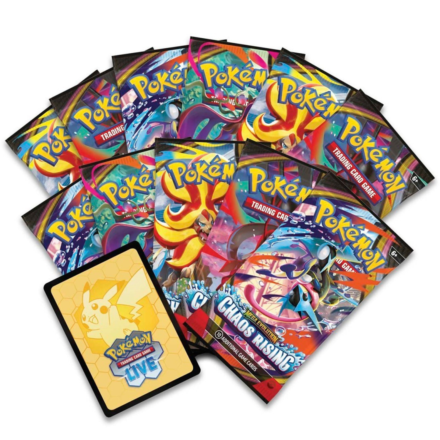 Pokémon TCG: Mega Evolution—Chaos Rising Pokémon Center Elite Trainer Box