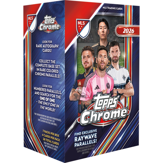 2026 Topps Chrome MLS Soccer Value Box