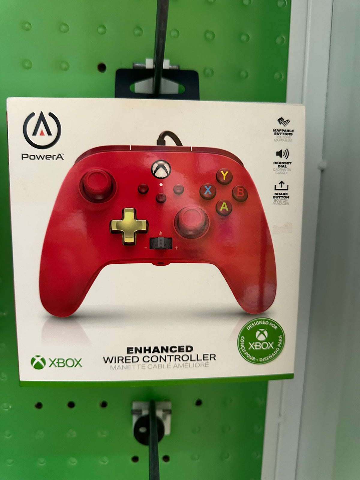 PowerA Enhanced Wired Controller For Xbox – Red Edition