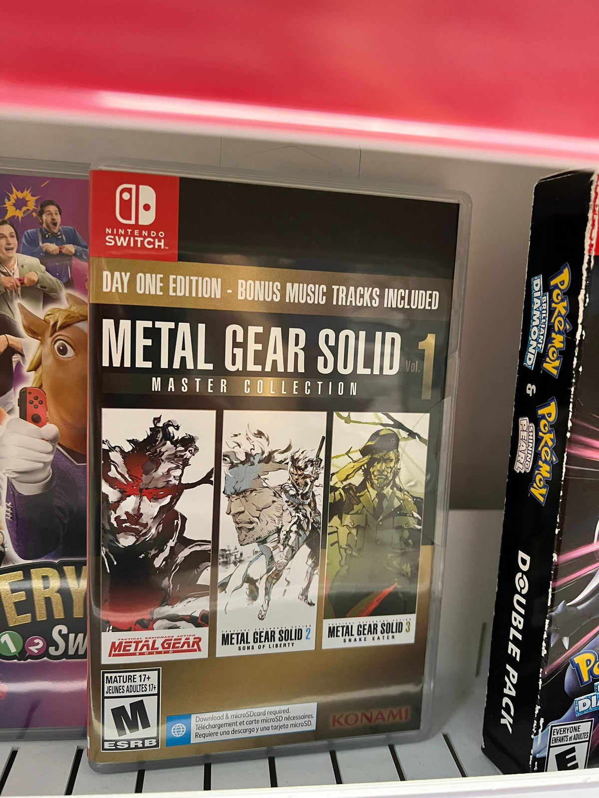 Metal Gear Solid: Master Collection Vol. 1 (Day One Edition) – Nintendo Switch