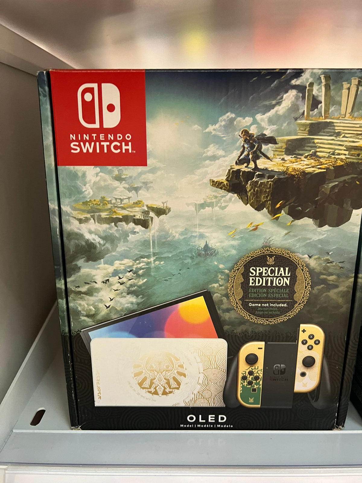 Nintendo Switch OLED Model The Legend of Zelda: Tears of the Kingdom Special Edition Console