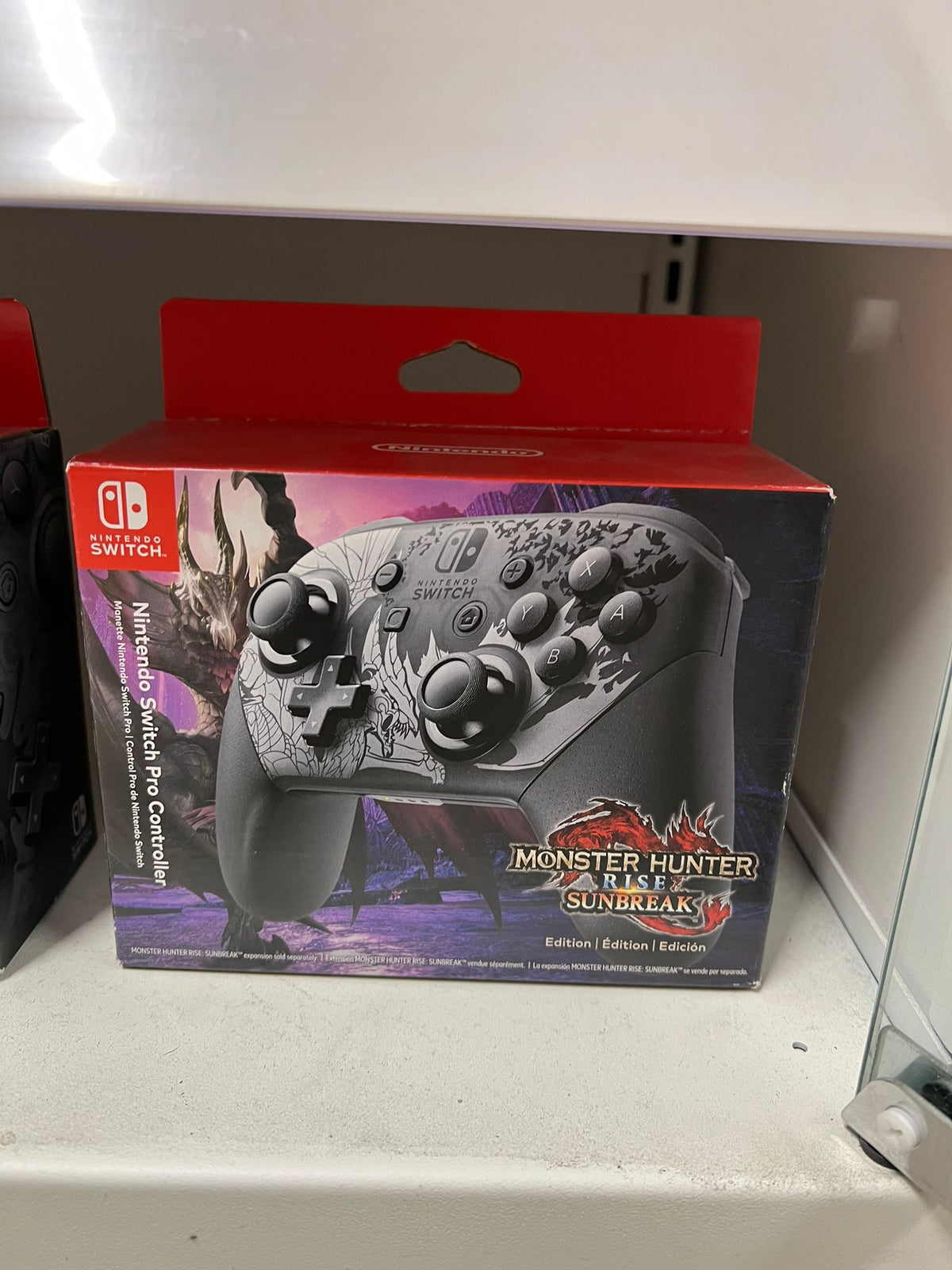 Nintendo Switch Pro Controller Monster Hunter Rise: Sunbreak Edition