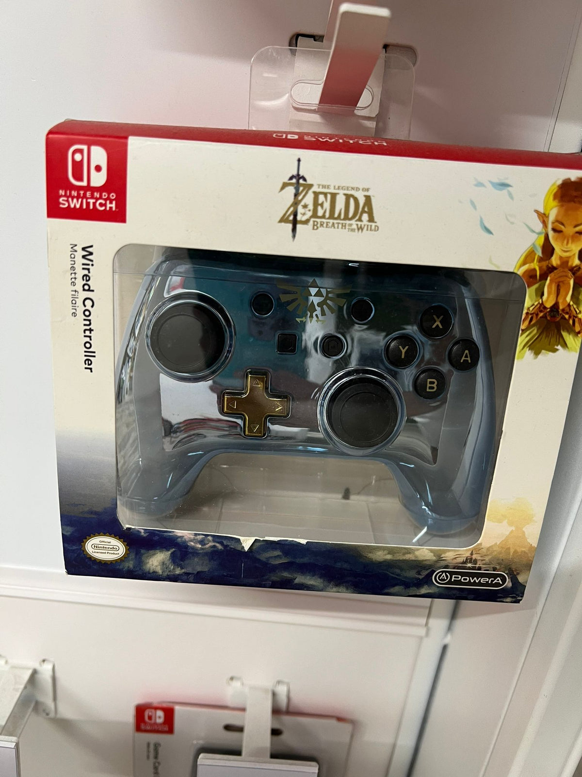 PowerA Wired Controller – Zelda Breath of the Wild Edition