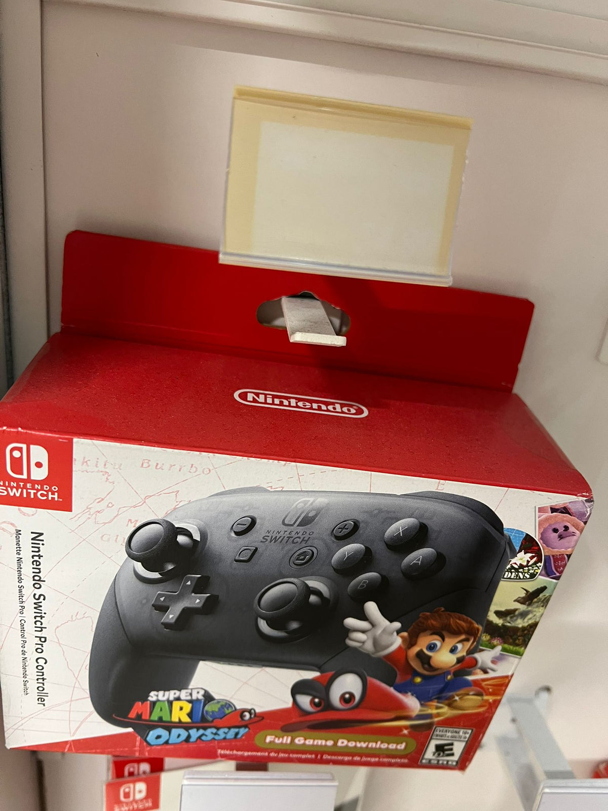 Nintendo Switch Pro Controller – Super Mario Odyssey Edition