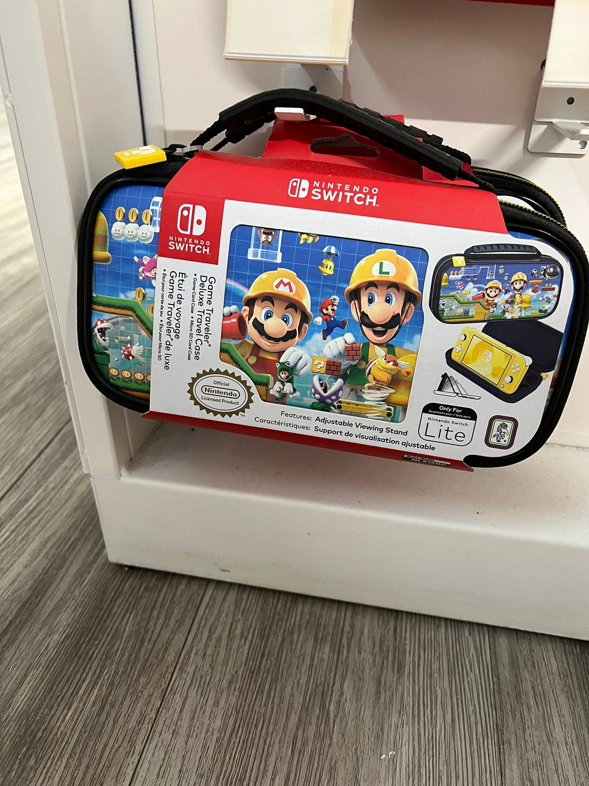 Nintendo Switch Deluxe Travel Case – Super Mario Maker Theme