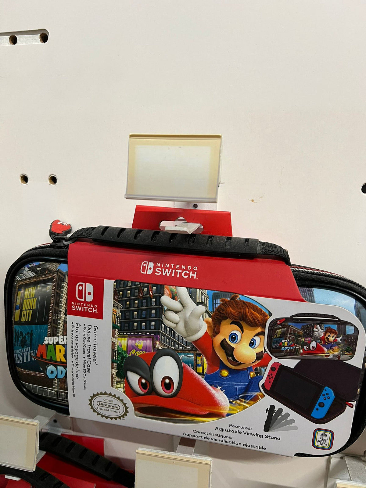 Nintendo Switch Deluxe Travel Case – Super Mario Odyssey Theme