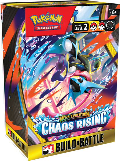 Pokémon TCG Mega Evolution Chaos Rising Build & Battle Box