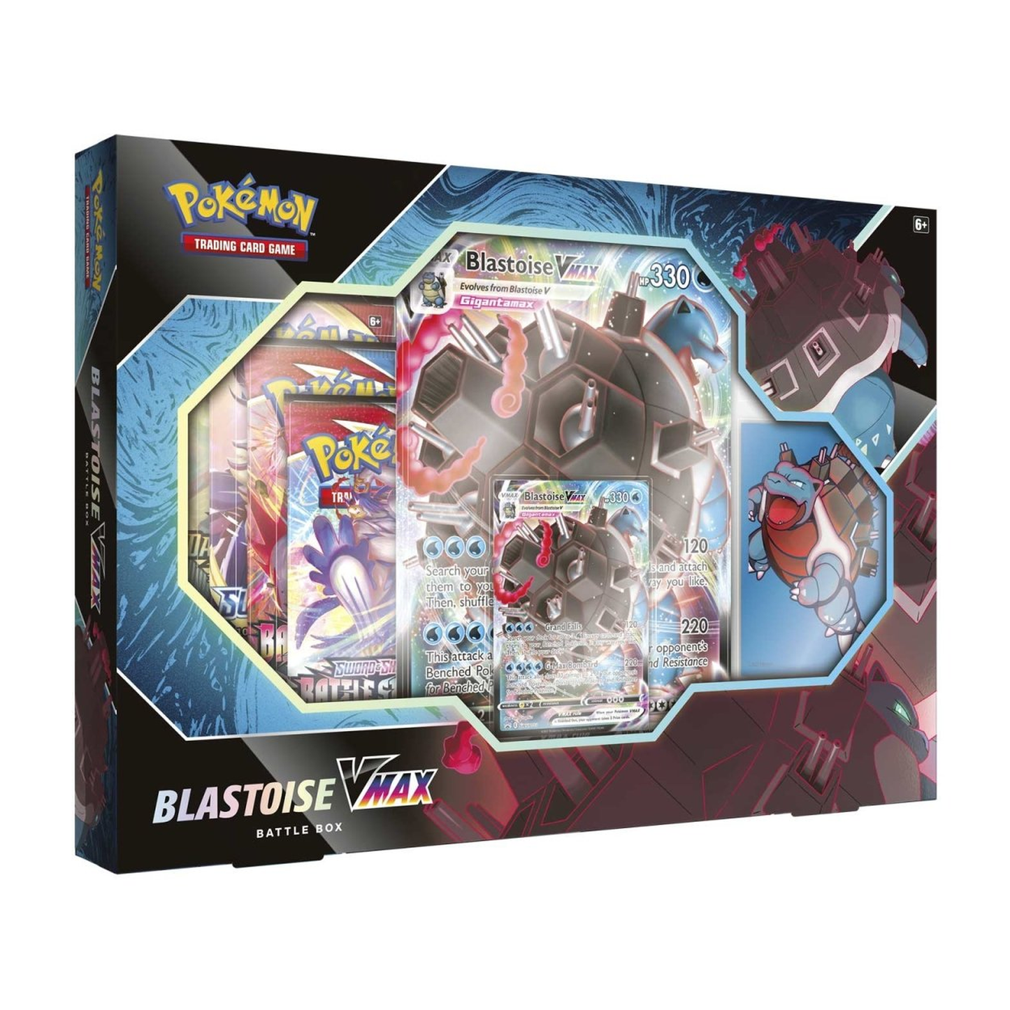 Pokémon TCG: Blastoise VMAX Battle Box