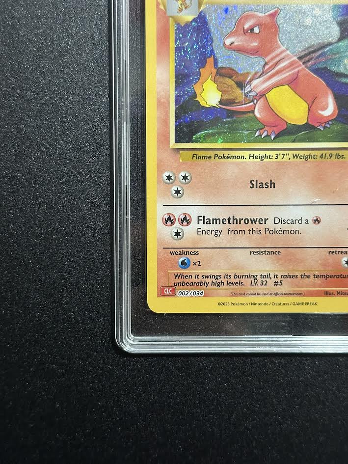 Charmeleon 002/034 - bottom left corner