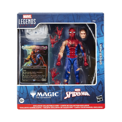 Hasbro Marvel Legends Spider-Man X Magic: the Gathering Spider-Man 6 Action Figure & Trading Card
