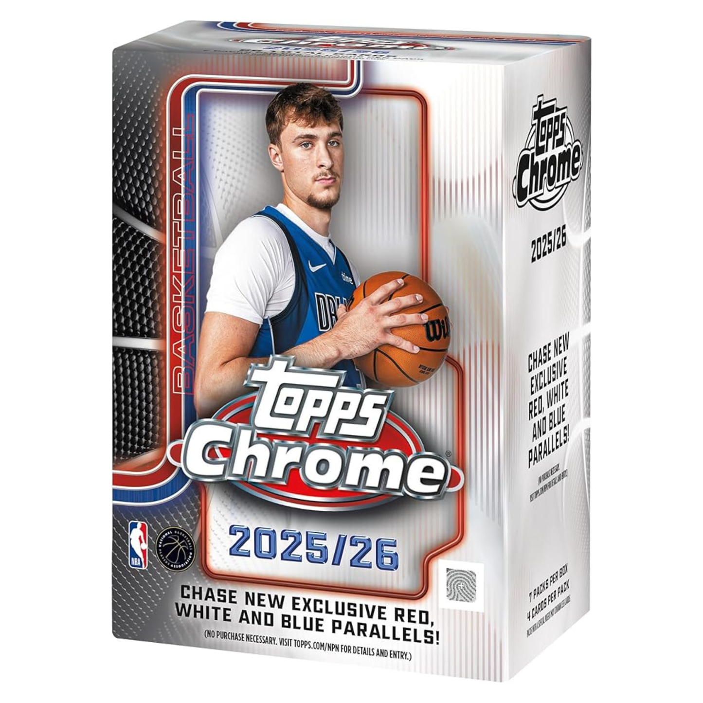 Topps Chrome Basketball 2025–26 Value Blaster Box