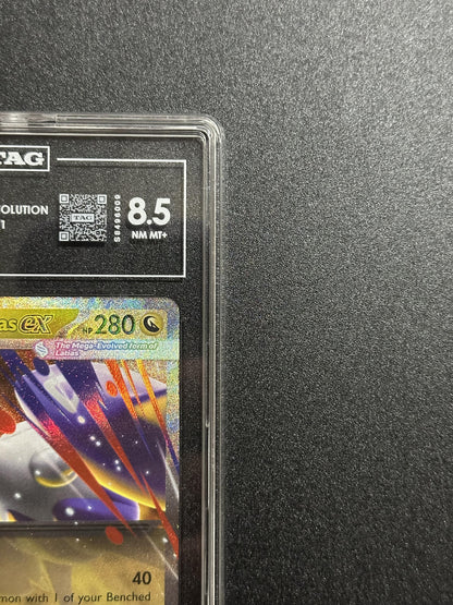 Mega Latias ex 011 - top left corner