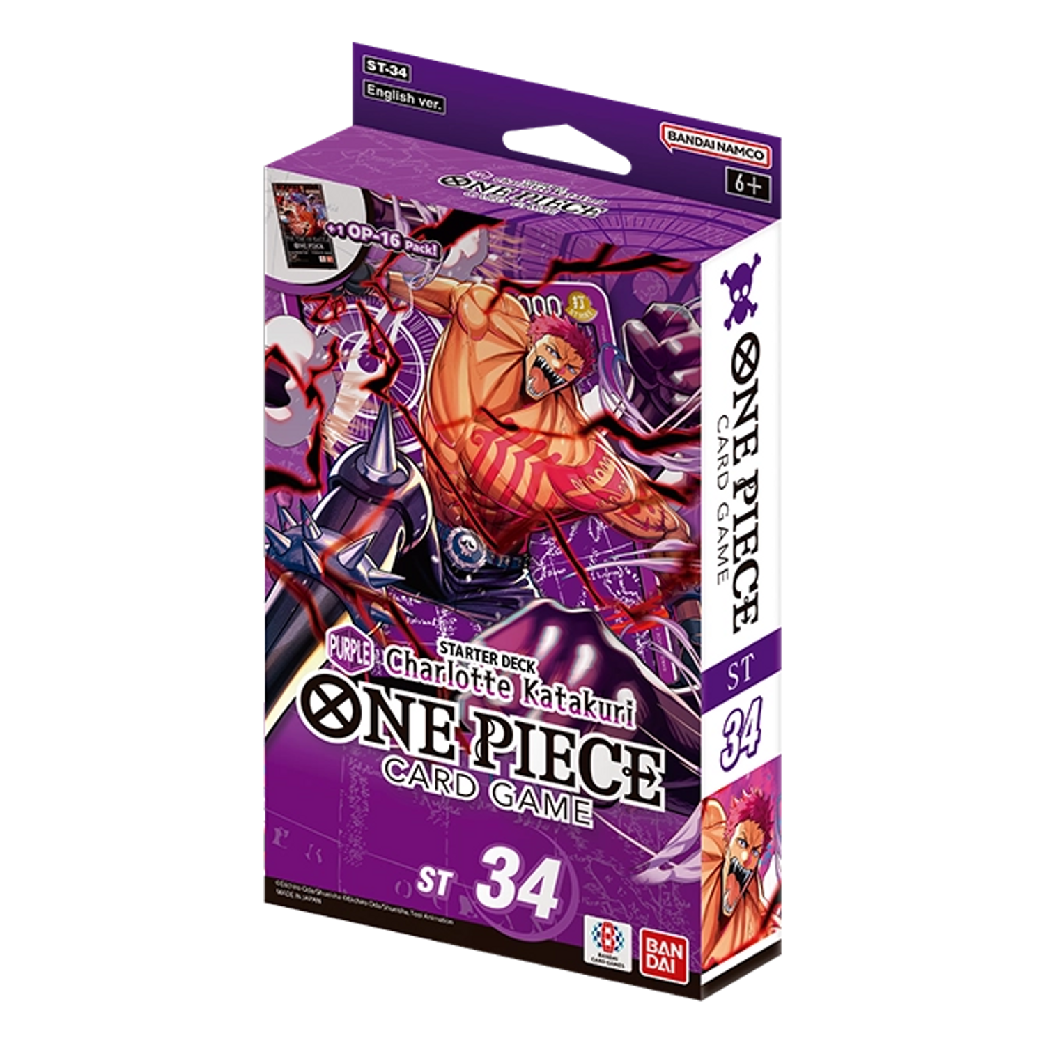 One Piece Card Game Starter Deck – Purple Charlotte Katakuri ST-34