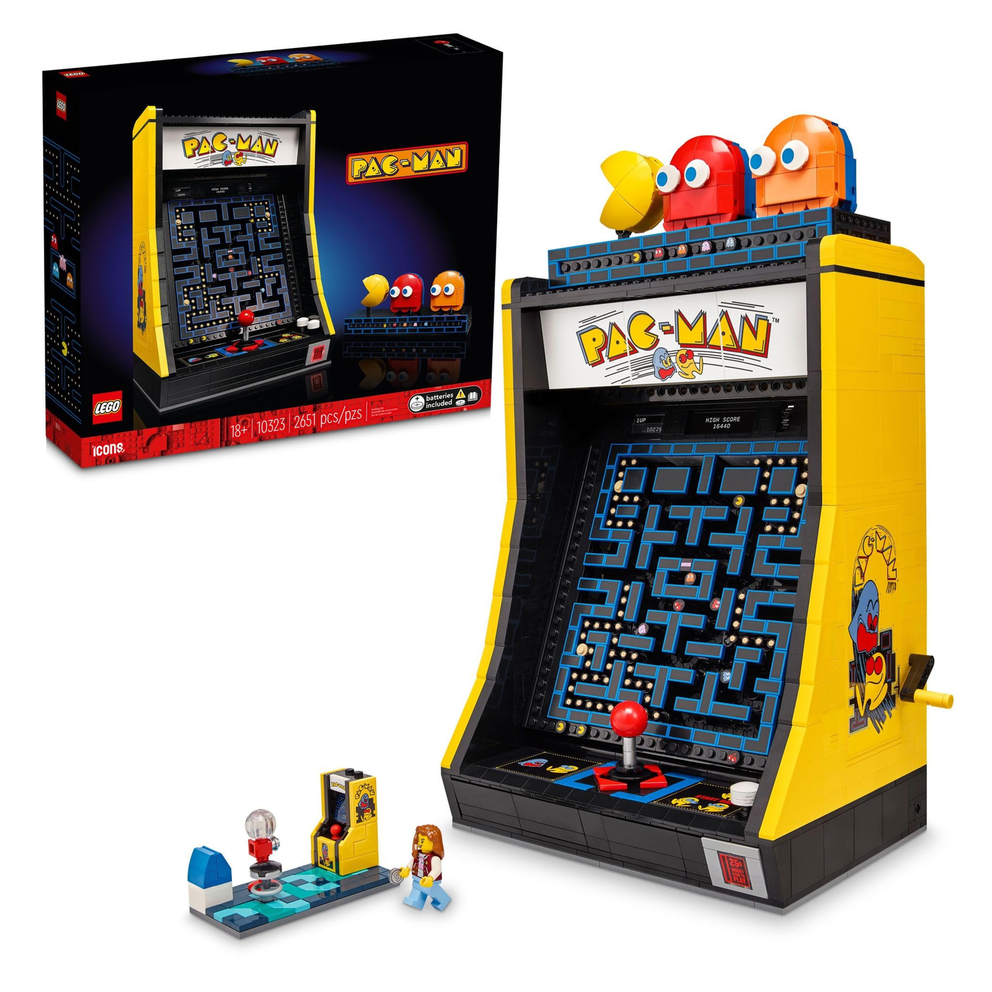 LEGO Icons: Pac-Man Arcade Machine (10323)